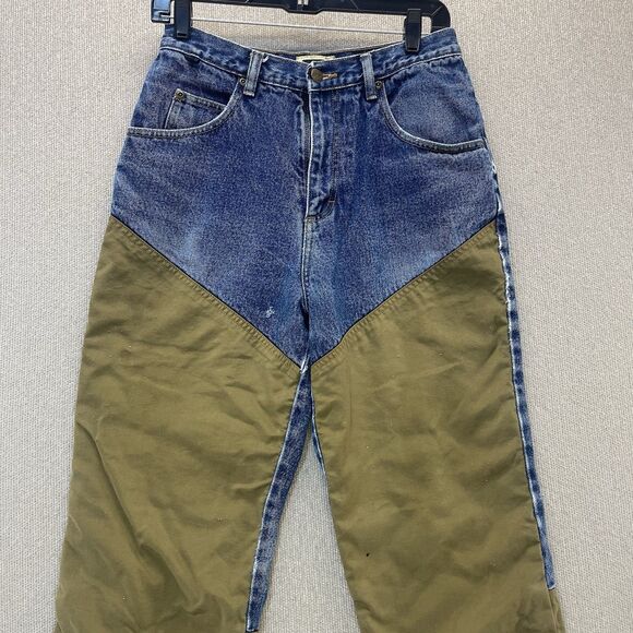 SafTBak Jeans Men's 30x32 Double Knee Flannel Lined Distressed - Picture 7 of 14